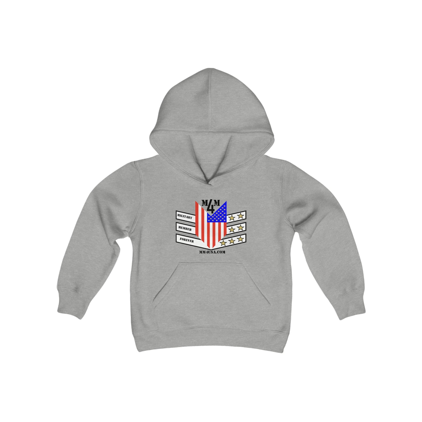 MM4 Youth Hooded Sweatshirt Heavy Blend