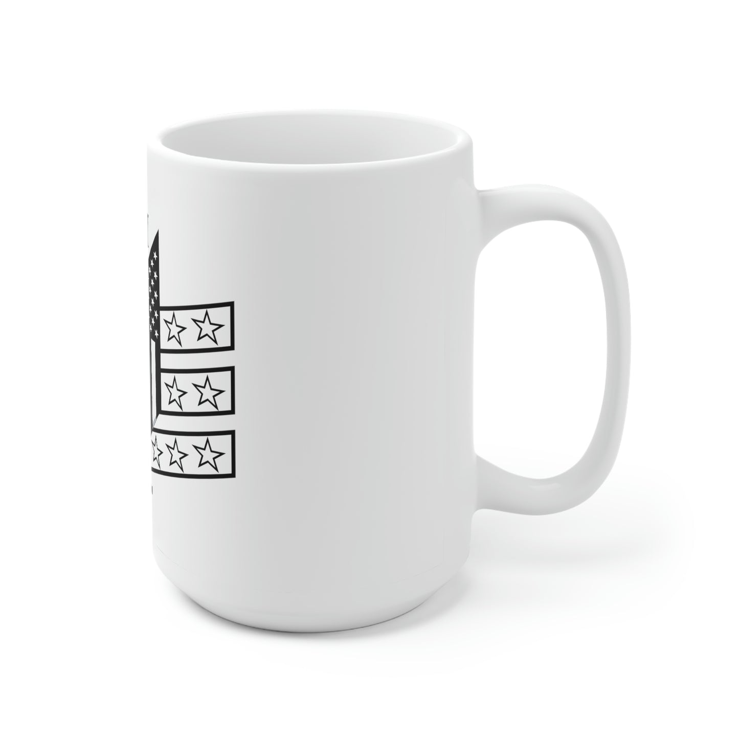 Ceramic Mug 15oz White