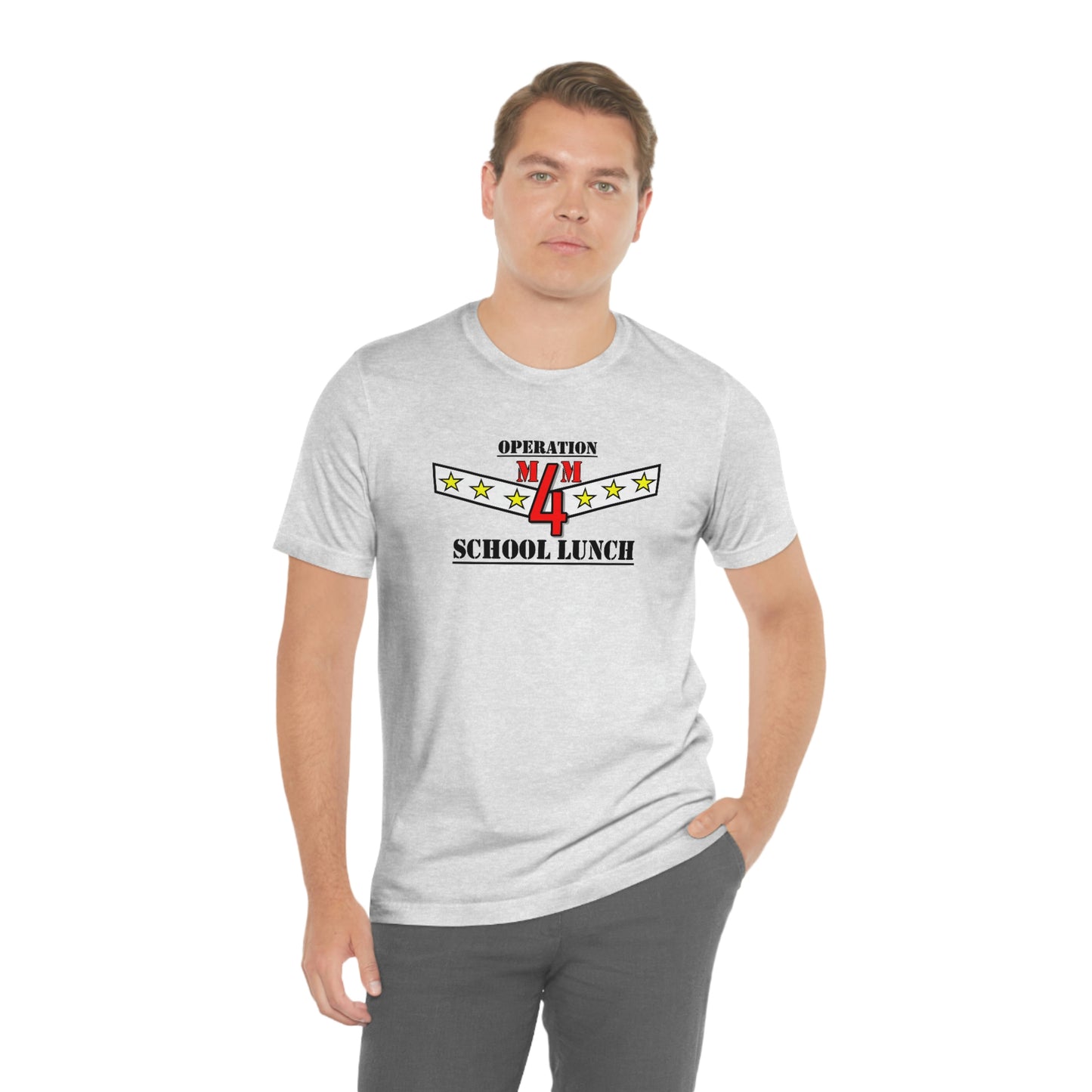 OPERATION SCHOOL LUNCH Unisex Jersey Short Sleeve Tee