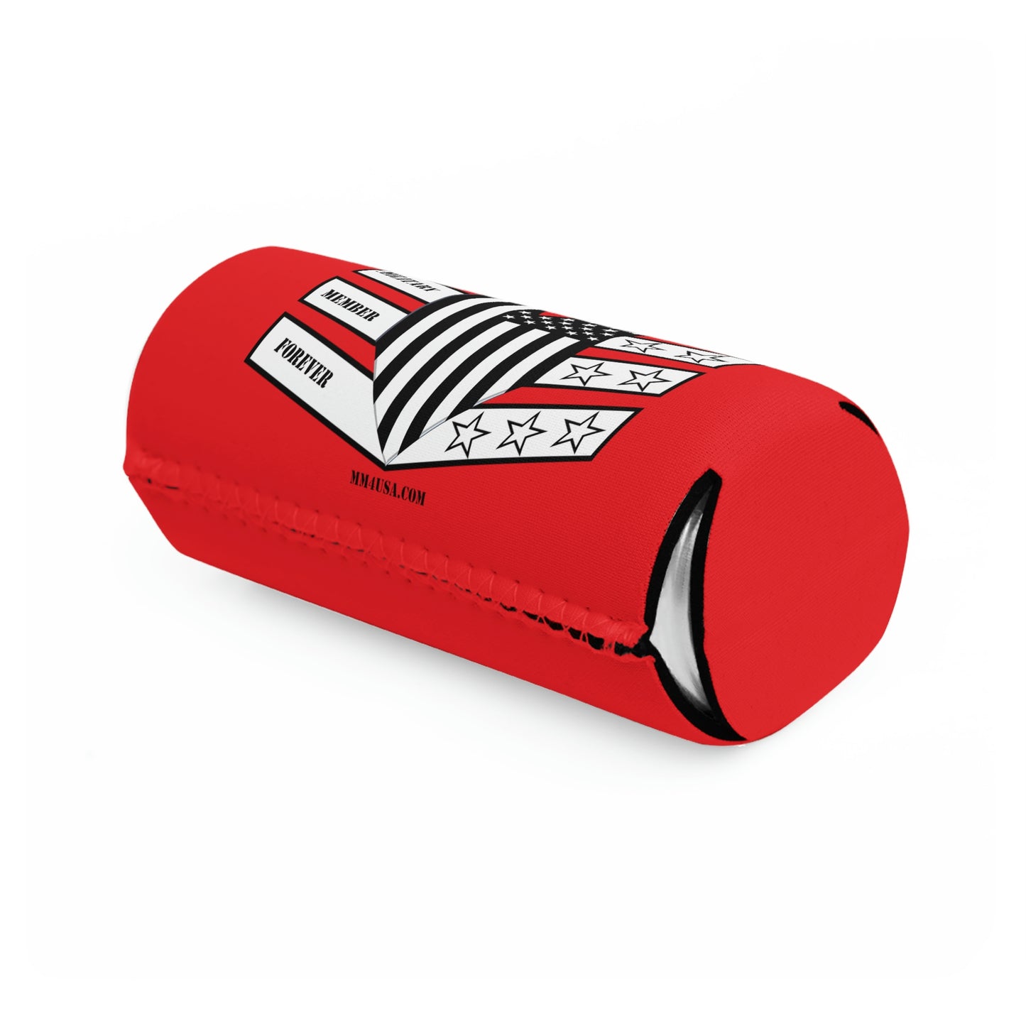 Slim Can Cooler Red