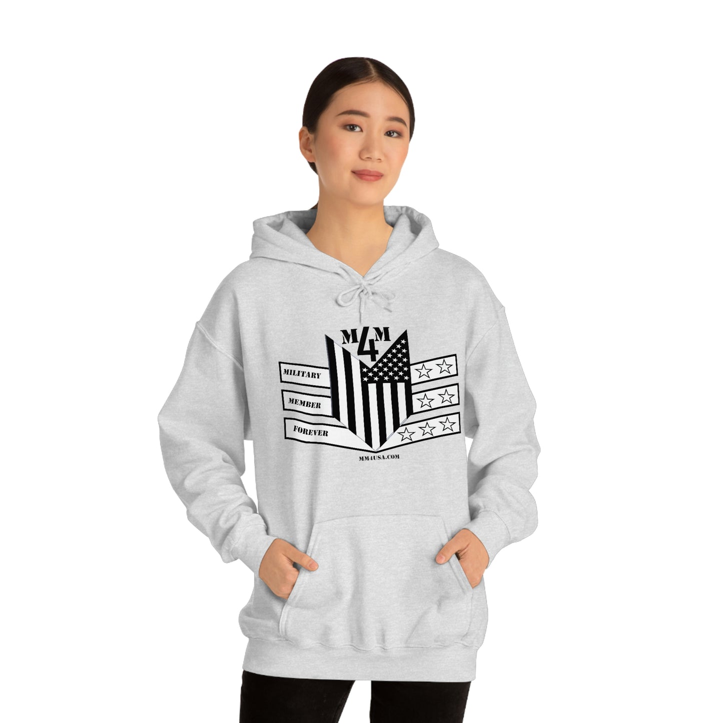 MM4 Hooded Sweatshirt Logo Unisex Heavy Blend