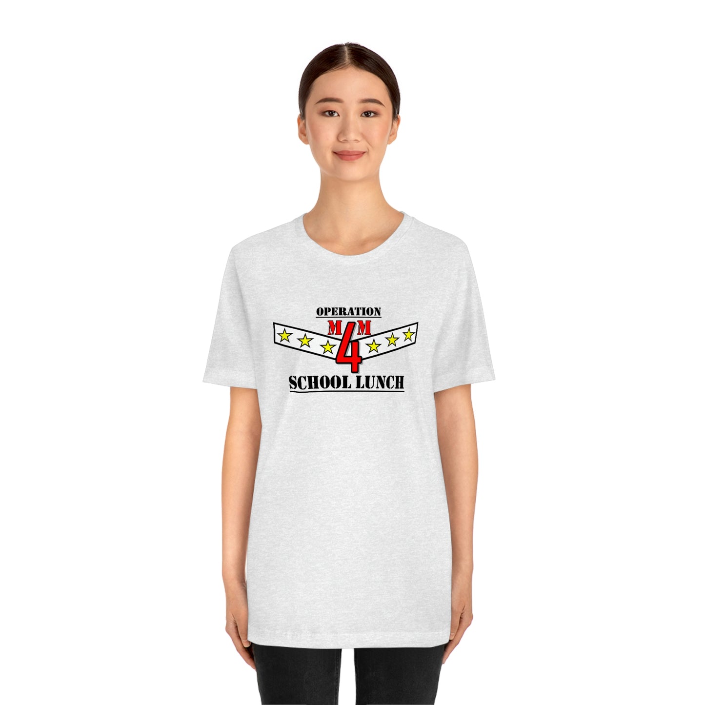 OPERATION SCHOOL LUNCH Unisex Jersey Short Sleeve Tee