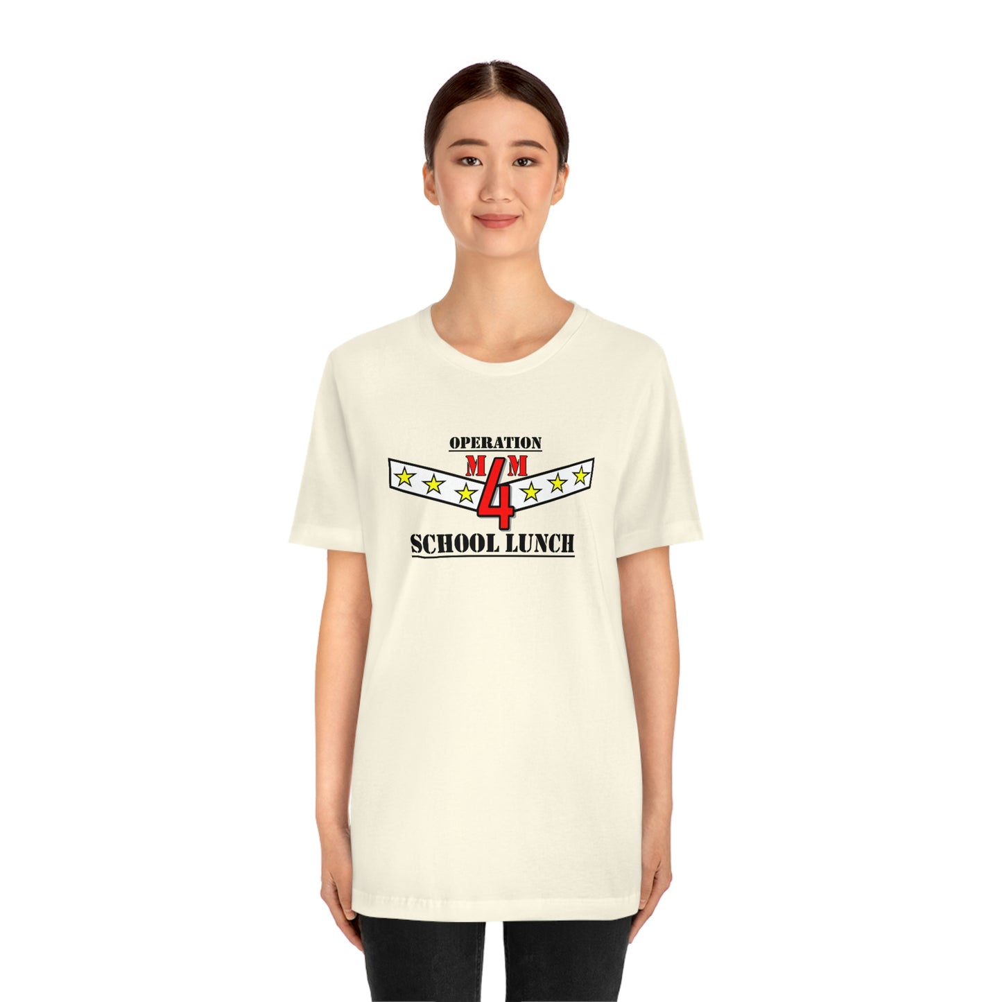 OPERATION SCHOOL LUNCH Unisex Jersey Short Sleeve Tee