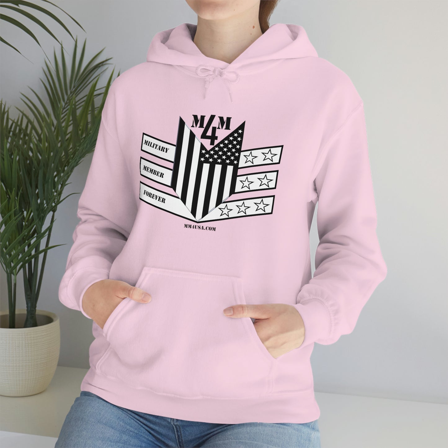 MM4 Hooded Sweatshirt Logo Unisex Heavy Blend