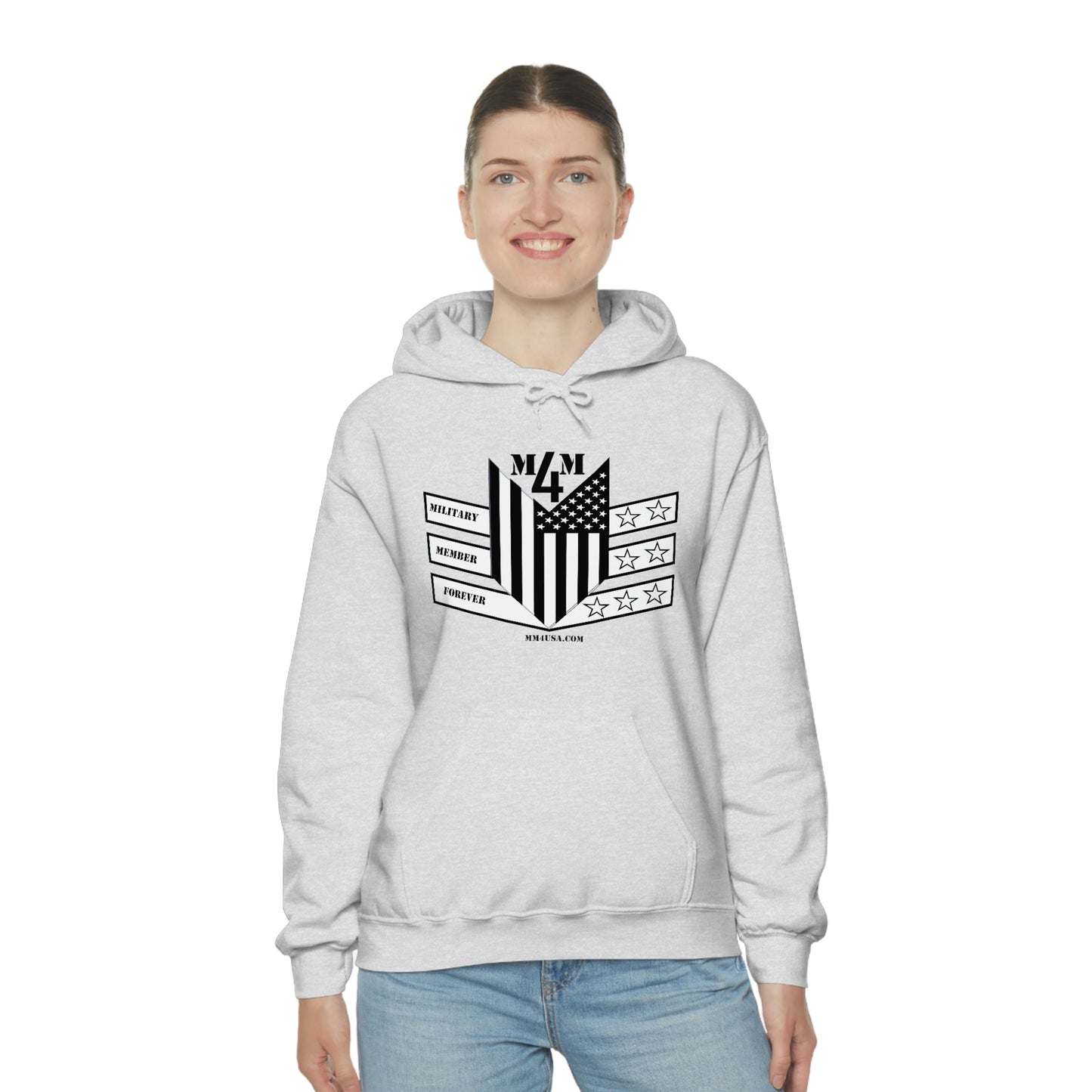 MM4 Hooded Sweatshirt Logo Unisex Heavy Blend