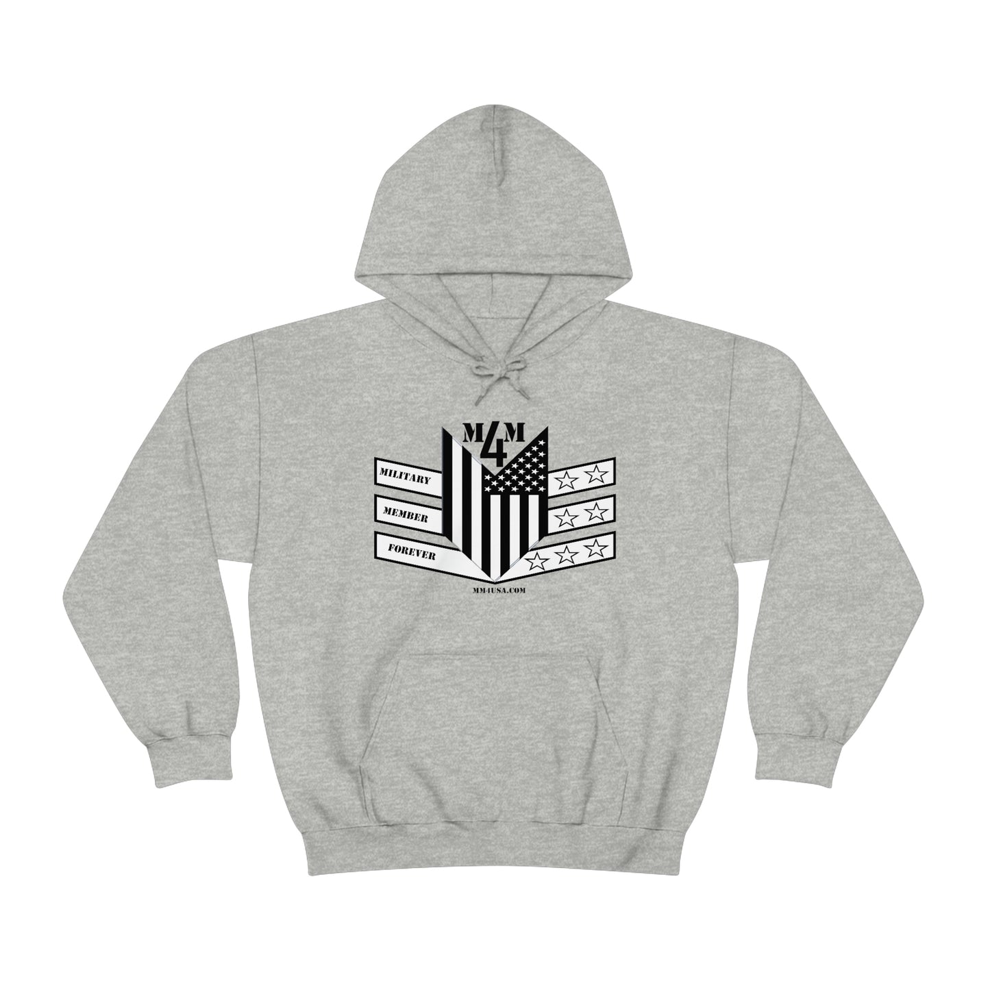 MM4 Hooded Sweatshirt Logo Unisex Heavy Blend