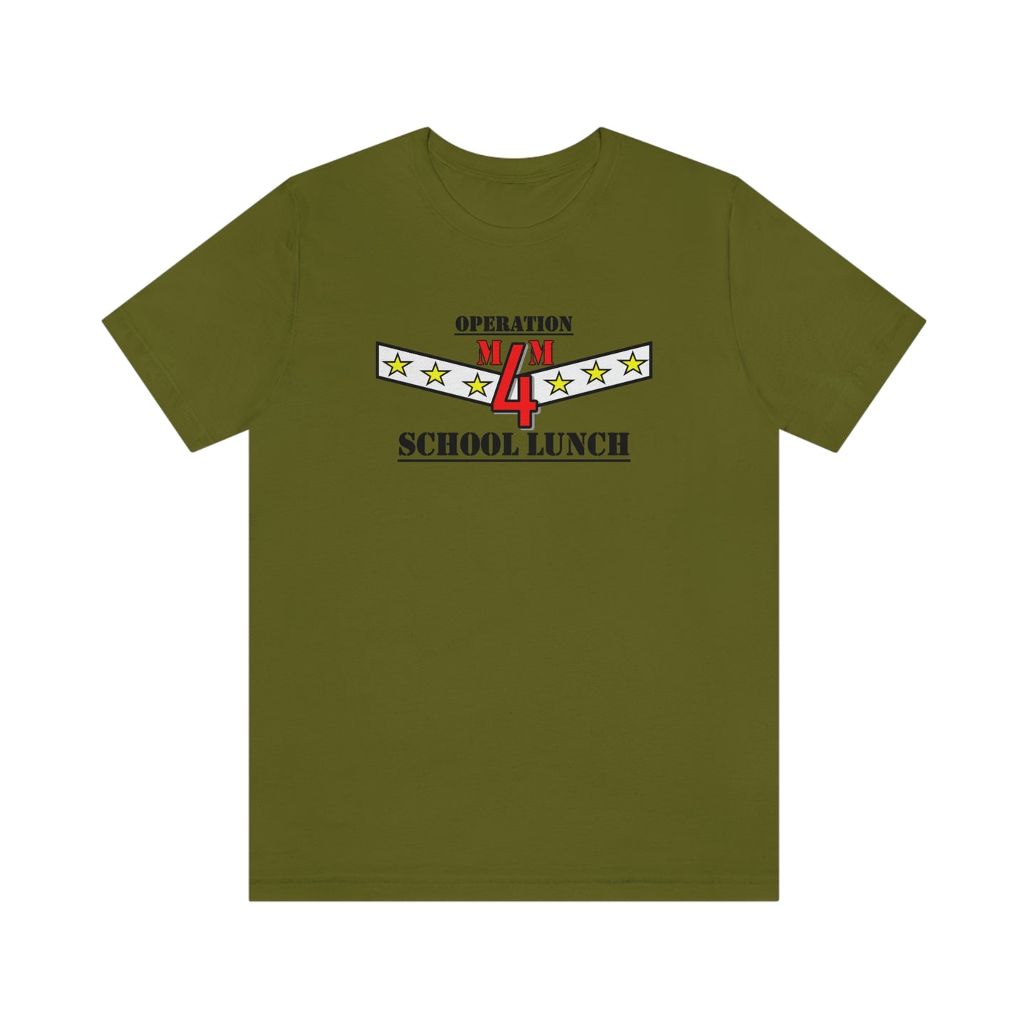 OPERATION SCHOOL LUNCH Unisex Jersey Short Sleeve Tee