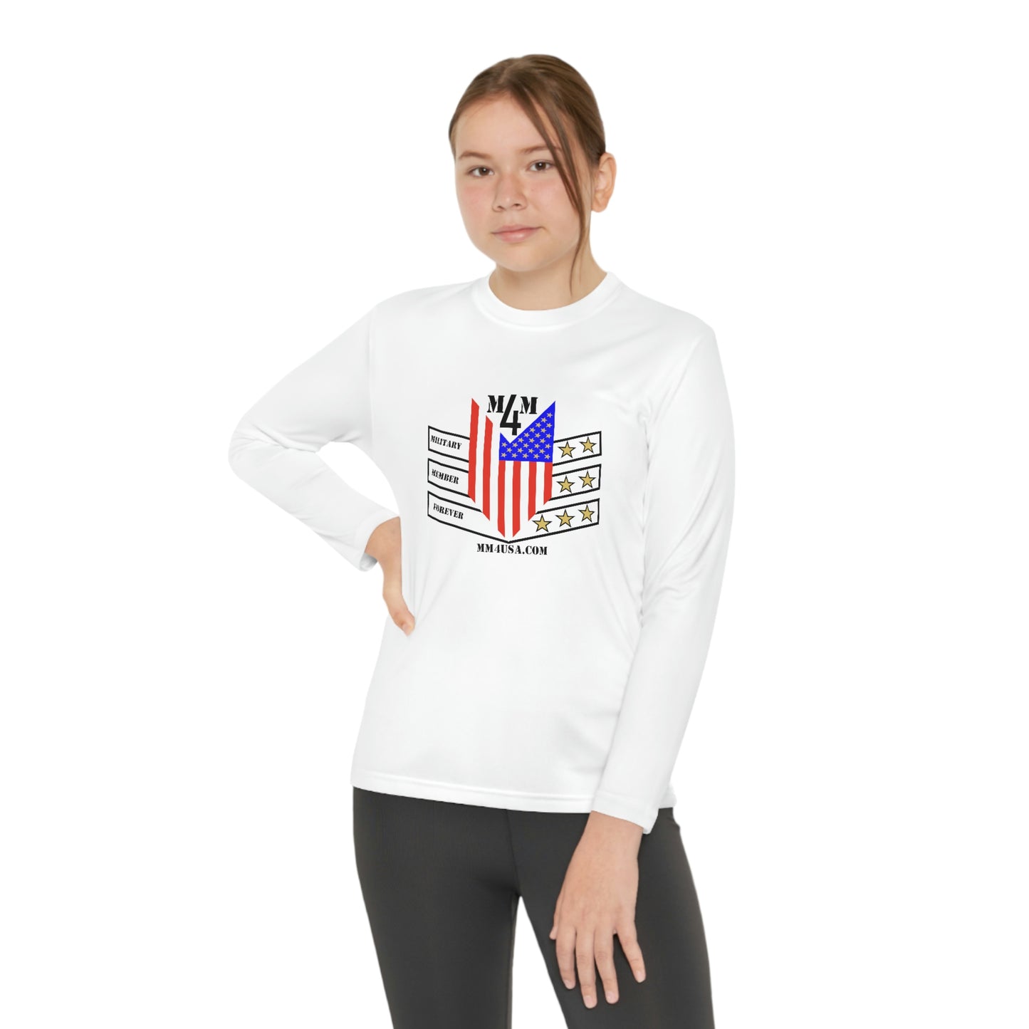 MM4 Youth Long Sleeve Competitor Tee