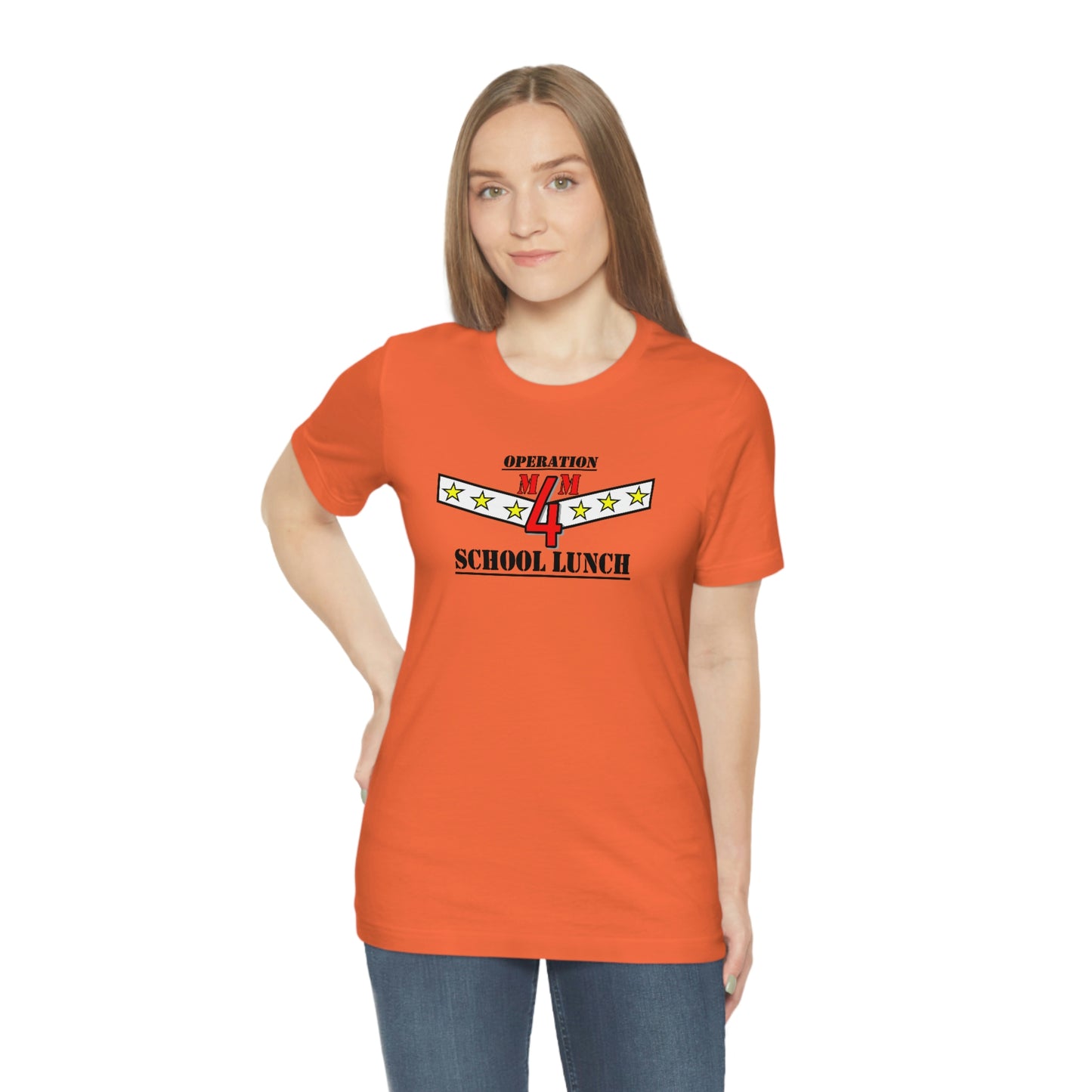 OPERATION SCHOOL LUNCH Unisex Jersey Short Sleeve Tee