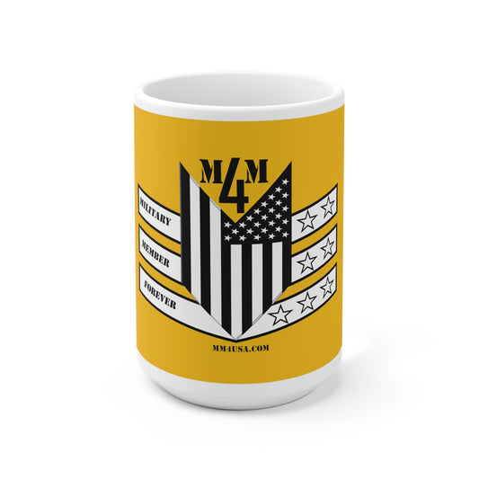 Ceramic Mug 15oz Yellow