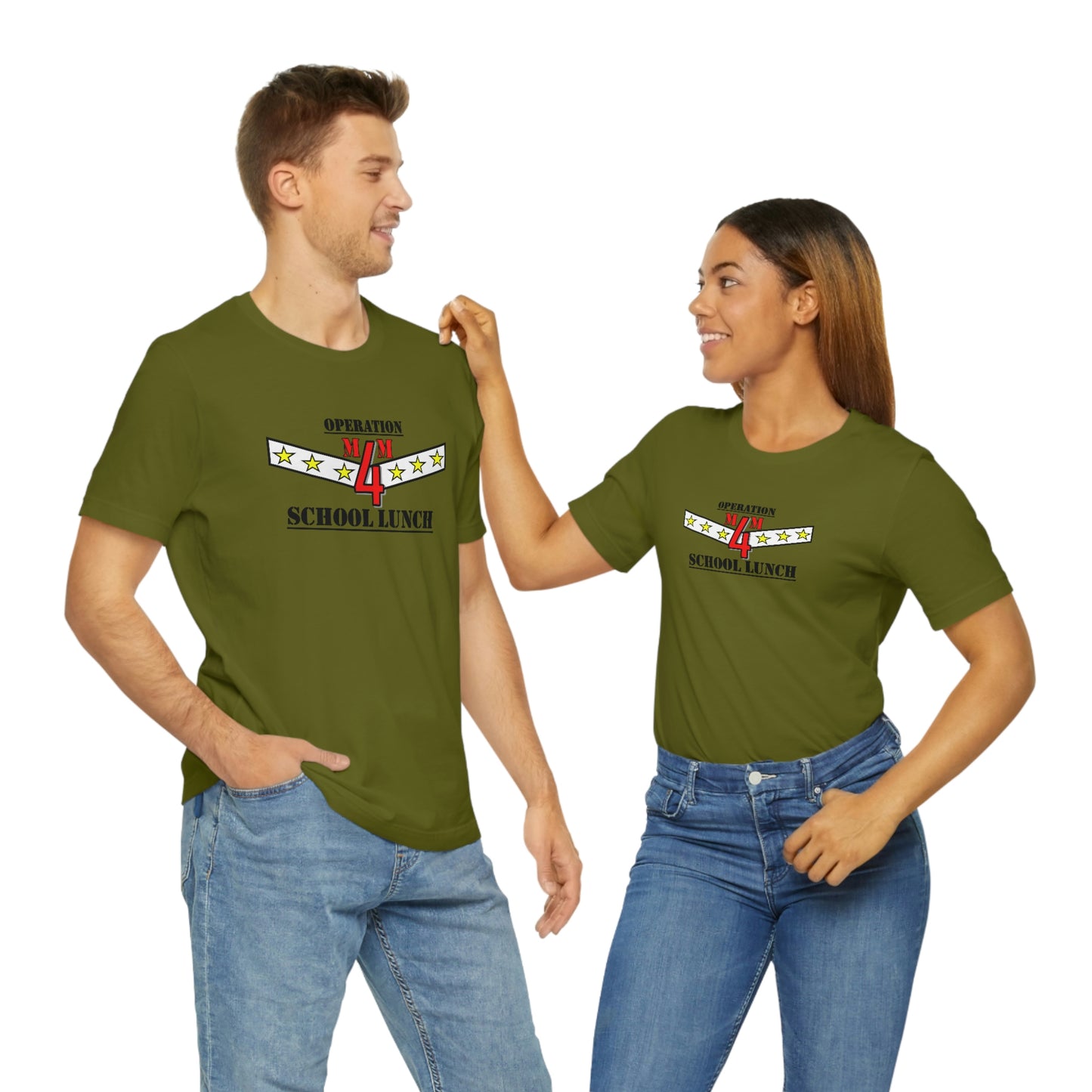 OPERATION SCHOOL LUNCH Unisex Jersey Short Sleeve Tee