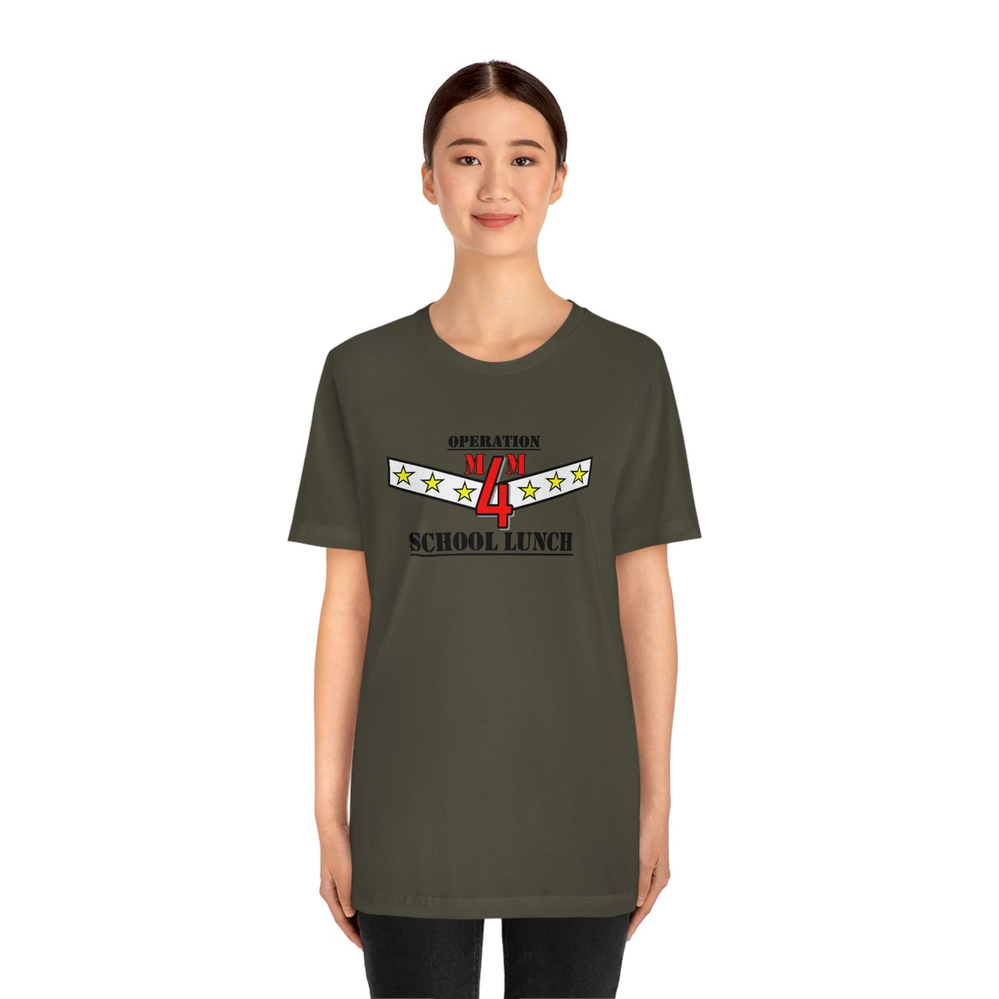 OPERATION SCHOOL LUNCH Unisex Jersey Short Sleeve Tee