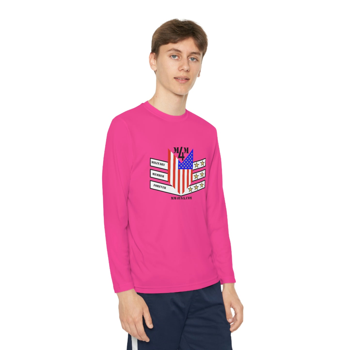 MM4 Youth Long Sleeve Competitor Tee