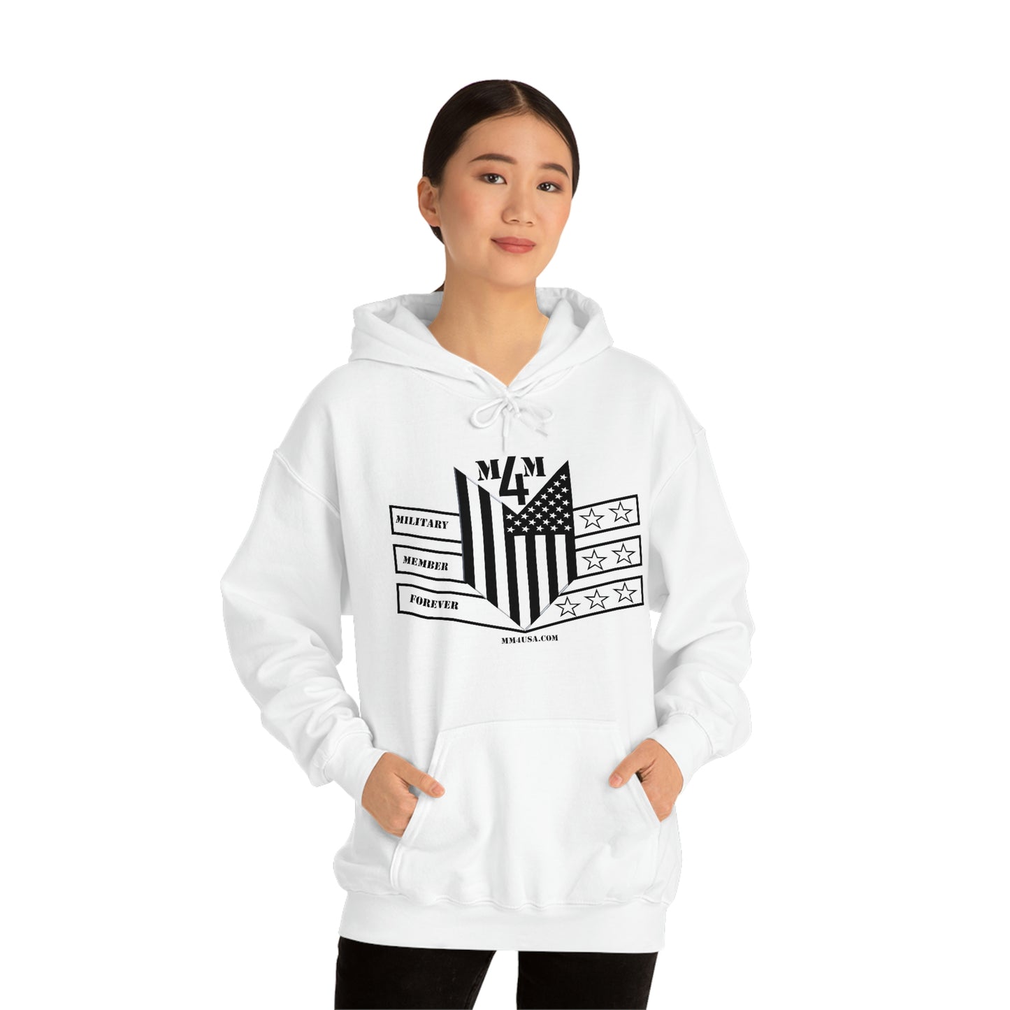 MM4 Hooded Sweatshirt Logo Unisex Heavy Blend