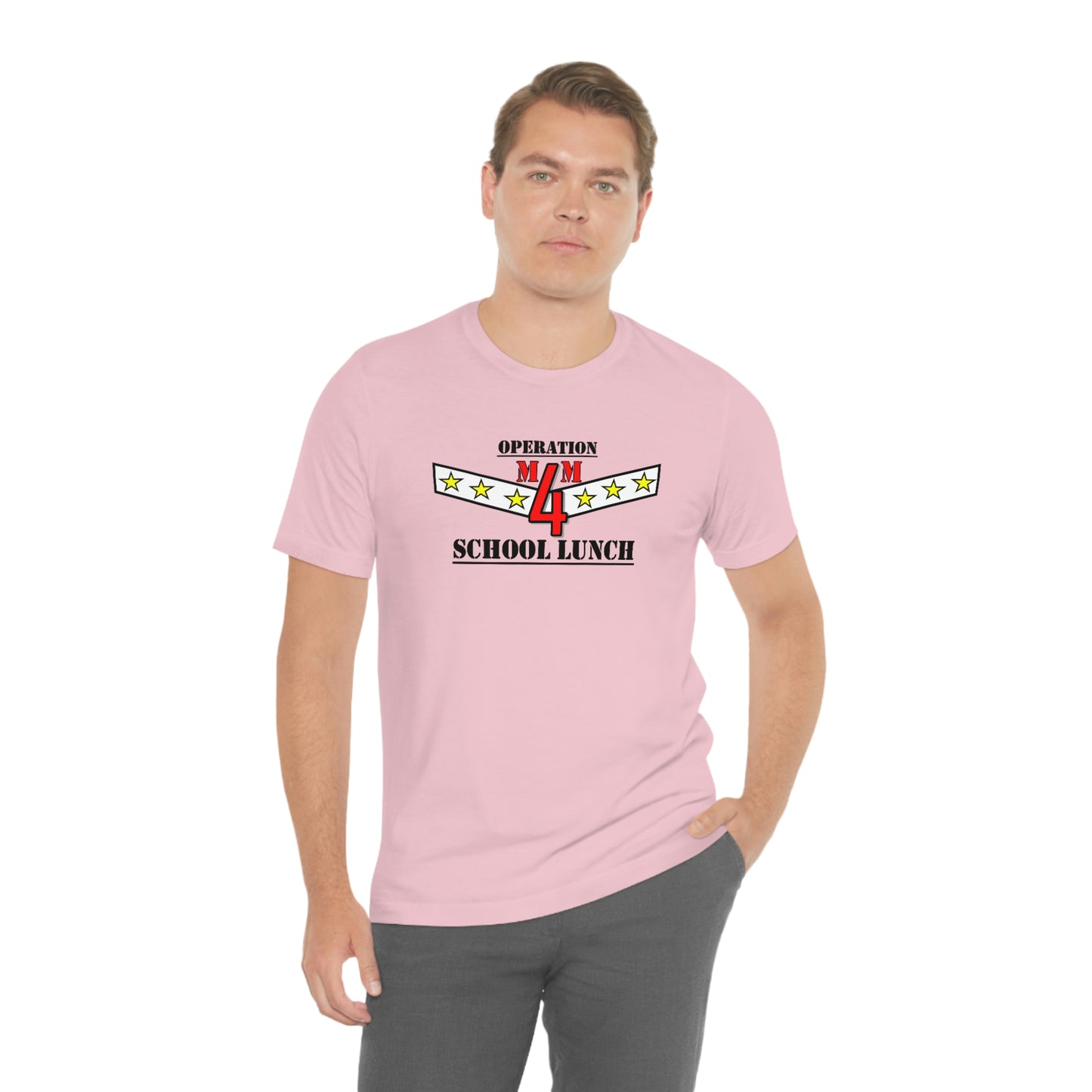 OPERATION SCHOOL LUNCH Unisex Jersey Short Sleeve Tee